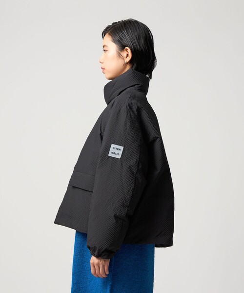 CITEN（シテン）の「＜CITEN＞ミニチェックパデッドブルゾン（ブルゾン・レディース・ライトグレー/ブラック/オリーブ・S/M）」の19枚目の写真