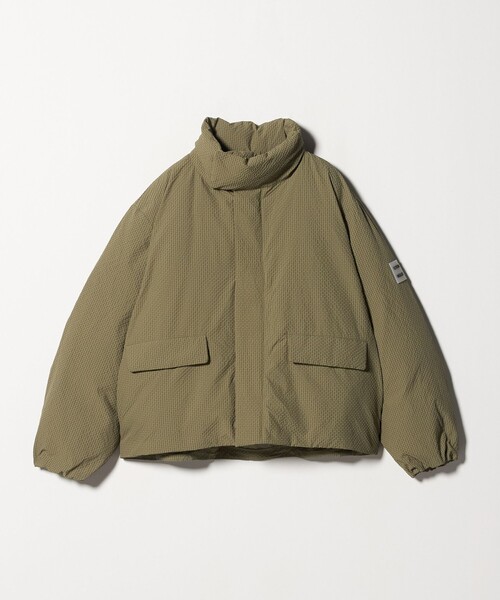 CITEN（シテン）の「＜CITEN＞ミニチェックパデッドブルゾン（ブルゾン・レディース・ライトグレー/ブラック/オリーブ・S/M）」の21枚目の写真