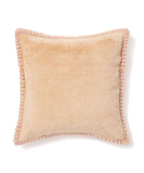 SALE価格23:59まで　Francfranc クッションカバー45×45 セール】ファー クッションカバー 45×45 アイボリー（F-015