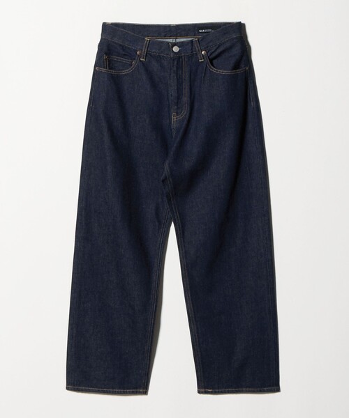 green label relaxing（グリーンレーベルリラクシング）の「デニム ワイド テーパード W3 デニムパンツ（デニムパンツ・メンズ・ホワイト/ダークグレー/ネイビー・S/L/XL/M）」の22枚目の写真