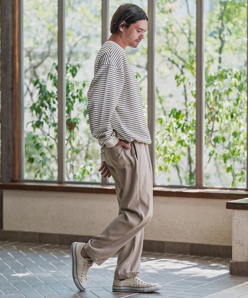 mp14210-ワイドイージーパンツ（その他パンツ）｜CAMBIO（カンビオ）の