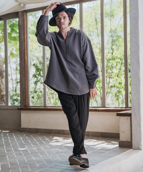 mp14210-ワイドイージーパンツ（その他パンツ）｜CAMBIO（カンビオ）の