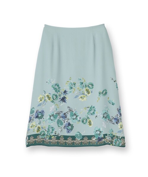 パネル柄／S～L】プリントスカート（スカート）｜Sunauna