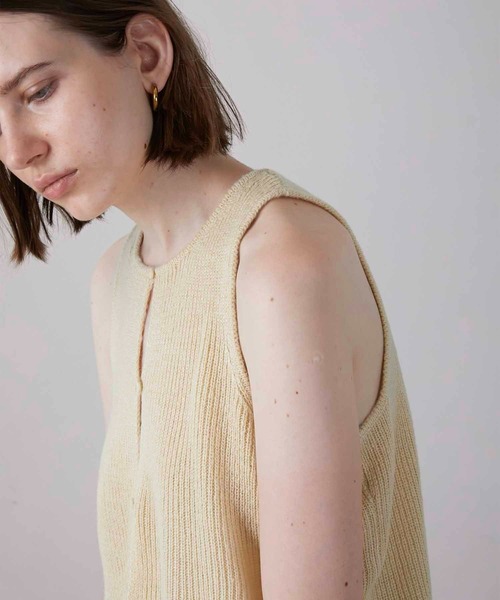 LA PEAU DE GEM 2ピースレイヤードニット LA PEAU DE GEM】2ピースレイヤードニットを使った人気