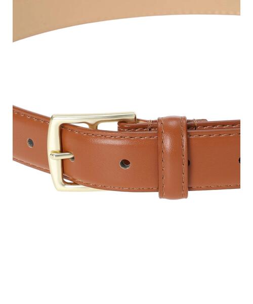 Lugnoncure（ルノンキュール）の「合皮レザーベルト（ベルト・レディース・ブラック/ブラウン・F）」の3枚目の写真