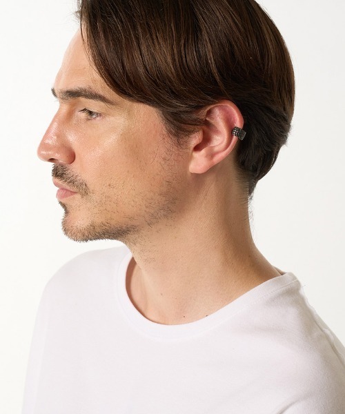 wjk（ダヴルジェイケイ）の「ab1800- IVXLCDM ×wjk croco pattern ear cuff イヤーカフ(910 ...