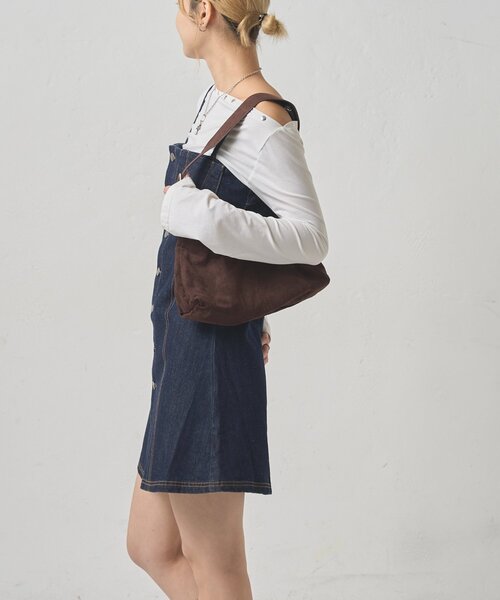 WHO'S WHO gallery（フーズフーギャラリー）の「ビスチェキャミワンピ（ワンピース・レディース・ブラウン/ネイビー・FREE）」の15枚目の写真