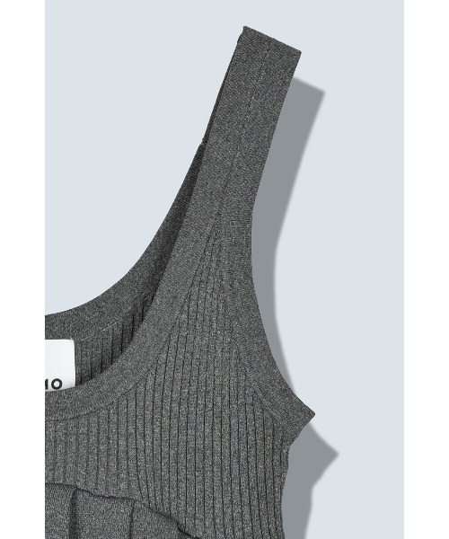 セール】VOLUME KT TANK OP（ワンピース）｜OMMO（オーエムエムオー