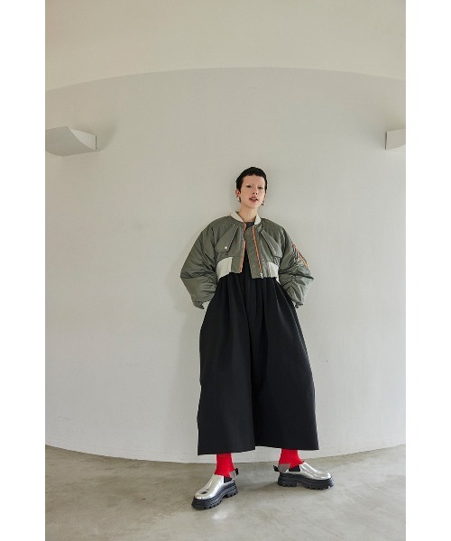 ★OMMO★VOLUME KT TANK OP セール】VOLUME KT TANK OP（ワンピース）｜OMMO（オーエムエムオー