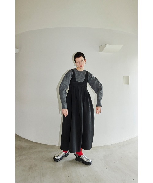 セール】VOLUME KT TANK OP（ワンピース）｜OMMO（オーエムエムオー