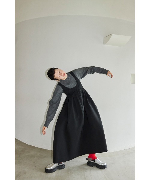 セール】VOLUME KT TANK OP（ワンピース）｜OMMO（オーエムエムオー