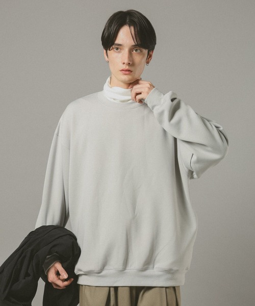 RAGEBLUE（レイジブルー）の「TECH SWEAT / ダンボールテックスウェット（スウェット・メンズ・ダークグレー/ダークブラウン/グレー系その他/ブラック・MEDIUM/SMALL/LARGE）」の4枚目の写真