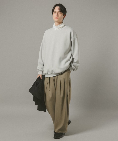 RAGEBLUE（レイジブルー）の「TECH SWEAT / ダンボールテックスウェット（スウェット・メンズ・ダークグレー/ダークブラウン/グレー系その他/ブラック・MEDIUM/SMALL/LARGE）」の10枚目の写真
