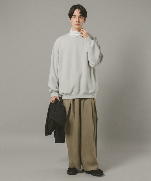 RAGEBLUE（レイジブルー）の「TECH SWEAT / ダンボールテックスウェット（スウェット・メンズ・ダークグレー/ダークブラウン/グレー系その他/ブラック・MEDIUM/SMALL/LARGE）」の8枚目の写真