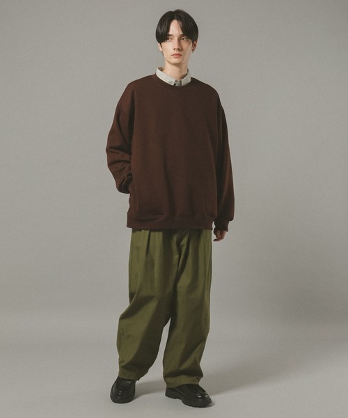 RAGEBLUE（レイジブルー）の「TECH SWEAT / ダンボールテックスウェット（スウェット・メンズ・ダークグレー/ダークブラウン/グレー系その他/ブラック・MEDIUM/SMALL/LARGE）」の19枚目の写真