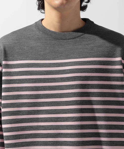 ORCIVAL（オーシバル）の「【ORCIVAL(オーシバル)】CRA_CREW NECK PULLOVER（ニット/セーター・メンズ・ベージュ/オフホワイト・MEDIUM）」の5枚目の写真