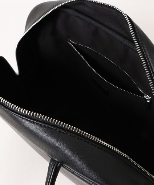 anuke アンヌーク Ecoleather Boston Bag ブラック anuke（アンヌーク） ボストンバッグ Ecoleather Boston Bag