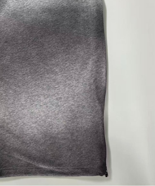 FOLLOWIN(フォロウィン)の「【 UNISEX /オールシーズン 】2color/ブラックグラデーションワイドスウェットパンツ【 裾絞り可能 】(スウェットパンツ・レディース・グレー/ブラック・FREE)」の6枚目の写真