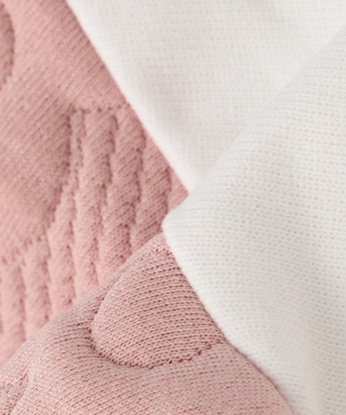 KP（ケーピー）の「mimiちゃんポシェット風 花キルトワンピース（ワンピース・キッズ・ピンク/ネイビー・80ｃｍ/90cm/100cm/110cm）」の9枚目の写真