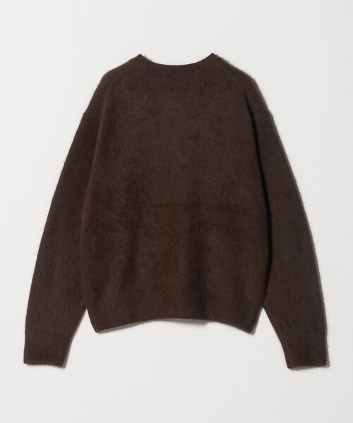 フォックスカシミヤブレンド クルーネックニットプルオーバー（ニット