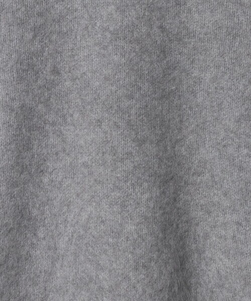 BEAUTY&YOUTH UNITED ARROWS（ビューティーアンドユースユナイテッドアローズ）の「フォックスカシミヤブレンド クルーネックニットプルオーバー（ニット/セーター・レディース・ダークブラウン/ライトグレー/ブラック・FREE）」の11枚目の写真