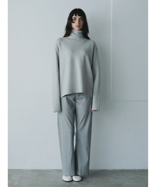 CONFECT 02224-0049 リネンウールビエライージーパンツ 02224-0049 リネンウールビエライージーパンツ nest robe CONFECT