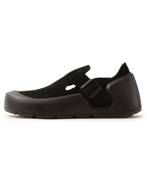 BIRKENSTOCK(ビルケンシュトック)の「BIRKENSTOCK REYKJAVIK LENB BLACK / ビルケンシュトック レイキャビク レンブ ブラック(スリッポン・メンズ・ブラック・28.5cm/28.0cm/26.5cm/26.0cm/27.0cm)」の1枚目の写真