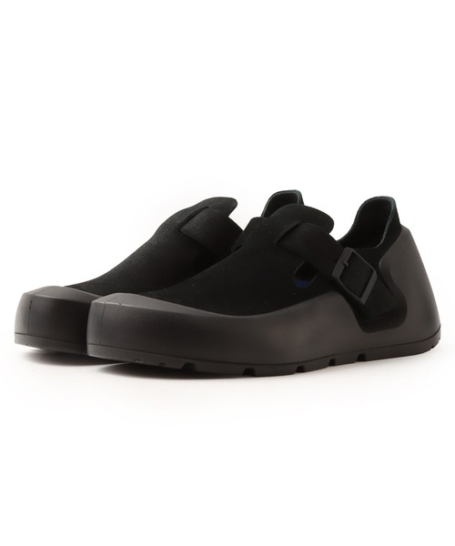BIRKENSTOCK(ビルケンシュトック)の「BIRKENSTOCK REYKJAVIK LENB BLACK / ビルケンシュトック レイキャビク レンブ ブラック(スリッポン・メンズ・ブラック・28.5cm/28.0cm/26.5cm/26.0cm/27.0cm)」の2枚目の写真
