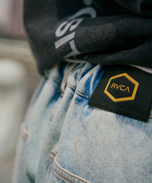 RVCA(ルーカ)の「RVCA メンズ 45862 デニムパンツ 【2025年秋冬モデル】 @autumn/ルーカデニムパンツ(デニムパンツ・メンズ・ブラック/ライトブルー/ブラック×ホワイト/インディゴブルー・28inch/30inch/32inch/34inch)」の19枚目の写真