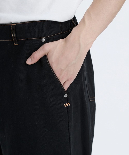 RVCA(ルーカ)の「RVCA メンズ 45862 デニムパンツ 【2025年秋冬モデル】 @autumn/ルーカデニムパンツ(デニムパンツ・メンズ・ブラック/ライトブルー/ブラック×ホワイト/インディゴブルー・28inch/30inch/32inch/34inch)」の12枚目の写真