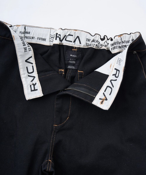 RVCA(ルーカ)の「RVCA メンズ 45862 デニムパンツ 【2025年秋冬モデル】 @autumn/ルーカデニムパンツ(デニムパンツ・メンズ・ブラック/ライトブルー/ブラック×ホワイト/インディゴブルー・28inch/30inch/32inch/34inch)」の15枚目の写真