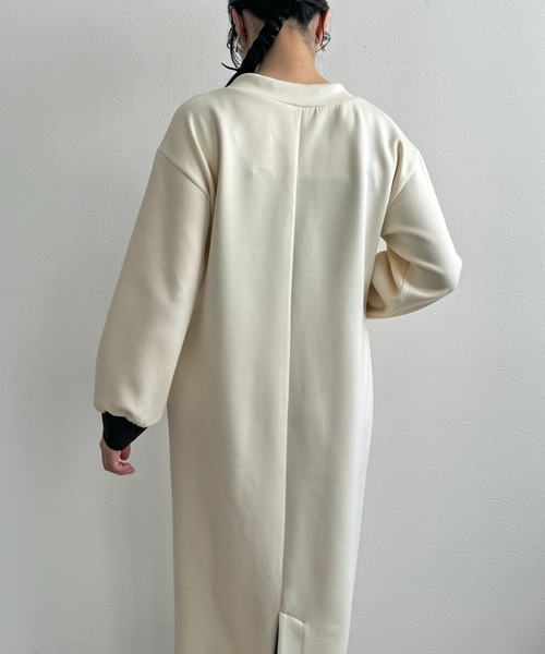 LHELBIE（レルビエ）の「ダブルコードワンピース（ワンピース・レディース・ネイビー/アイボリー/ブラック・M）」の22枚目の写真