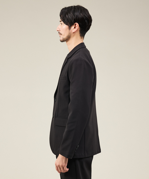 ABAHOUSE GRAY（アバハウスグレイ）の「【SMART CLOSET / WEB限定】ハイゲージ ポンチ セットアップ/スーツ ジャケット&スラックス（セットアップ・メンズ・モカ/ネイビー/ブラック・48/46/44/50）」の6枚目の写真