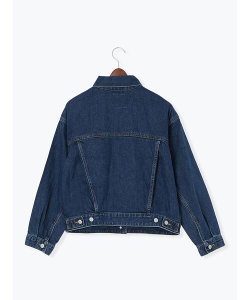 Te chichi（テチチ）の「【SOMETHING】デニムジャケット（ノーカラージャケット・レディース・ネイビー/ブルー・F）」の14枚目の写真