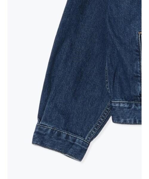 Te chichi（テチチ）の「【SOMETHING】デニムジャケット（ノーカラージャケット・レディース・ネイビー/ブルー・F）」の16枚目の写真