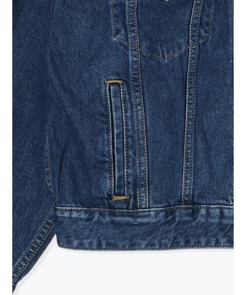 Te chichi（テチチ）の「【SOMETHING】デニムジャケット（ノーカラージャケット・レディース・ネイビー/ブルー・F）」の17枚目の写真