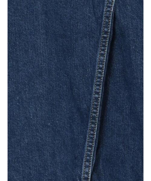 Te chichi（テチチ）の「【SOMETHING】デニムジャケット（ノーカラージャケット・レディース・ネイビー/ブルー・F）」の19枚目の写真