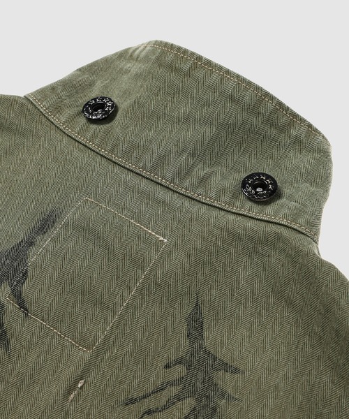 BOW WOW(バウワウ)の「USMC M44 HBT CAMO SPRAY JACKET(その他アウター・メンズ・その他・L/XL)」の4枚目の写真
