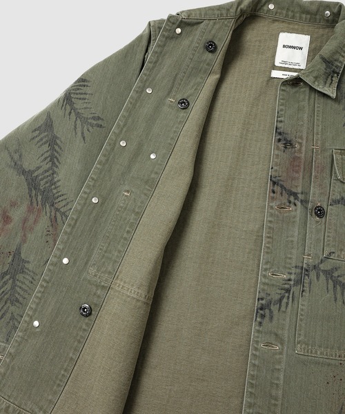 BOW WOW(バウワウ)の「USMC M44 HBT CAMO SPRAY JACKET(その他アウター・メンズ・その他・L/XL)」の5枚目の写真