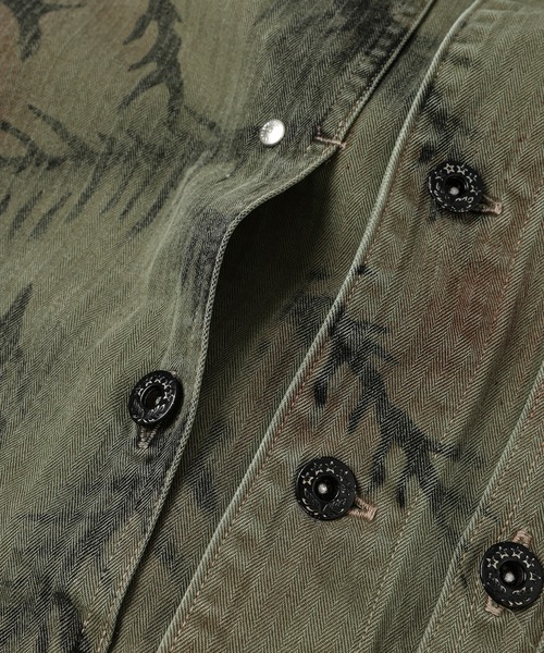 BOW WOW(バウワウ)の「USMC M44 HBT CAMO SPRAY JACKET(その他アウター・メンズ・その他・L/XL)」の7枚目の写真