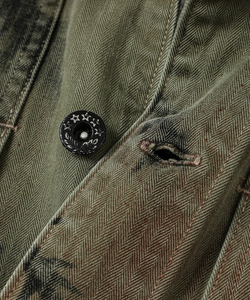 BOW WOW(バウワウ)の「USMC M44 HBT CAMO SPRAY JACKET(その他アウター・メンズ・その他・L/XL)」の8枚目の写真