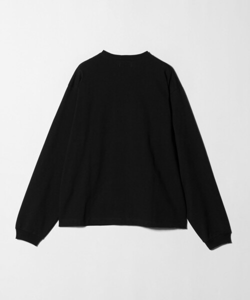 UNITED ARROWS & SONS（ユナイテッドアローズアンドサンズ）の「＜UNITED ARROWS & SONS ＞ PLAIN LONGSLEEVE TEE/ロングスリーブTシャツ（Tシャツ/カットソー・メンズ・ブラック/ホワイト・XL/S/L/M）」の9枚目の写真
