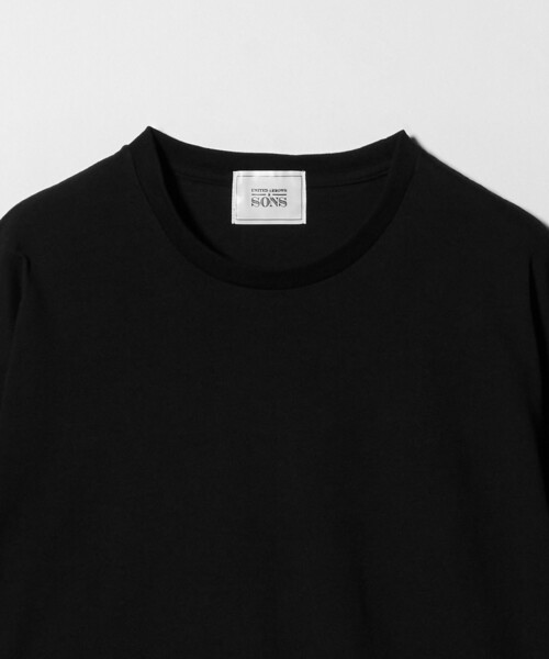 UNITED ARROWS & SONS（ユナイテッドアローズアンドサンズ）の「＜UNITED ARROWS & SONS ＞ PLAIN LONGSLEEVE TEE/ロングスリーブTシャツ（Tシャツ/カットソー・メンズ・ブラック/ホワイト・XL/S/L/M）」の10枚目の写真