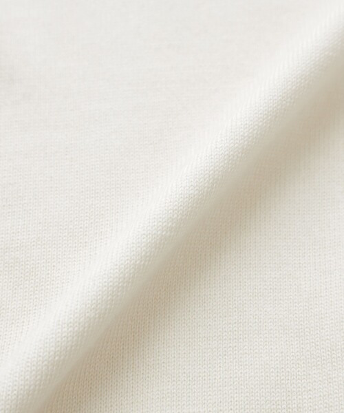 MACKINTOSH PHILOSOPHY（ﾏｯｷﾝﾄｯｼｭ ﾌｨﾛｿﾌｨｰ）の「ハイゲージ天竺 ニットポロ（ポロシャツ・メンズ・オフホワイト・40）」の11枚目の写真