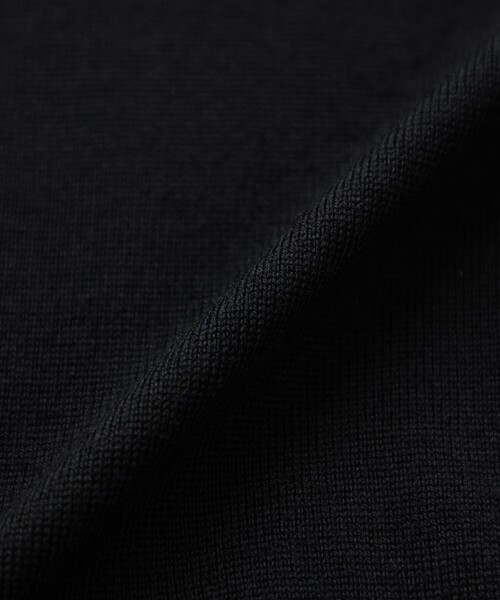 MACKINTOSH PHILOSOPHY（ﾏｯｷﾝﾄｯｼｭ ﾌｨﾛｿﾌｨｰ）の「ハイゲージ天竺 ニットポロ（ポロシャツ・メンズ・オフホワイト・40）」の12枚目の写真