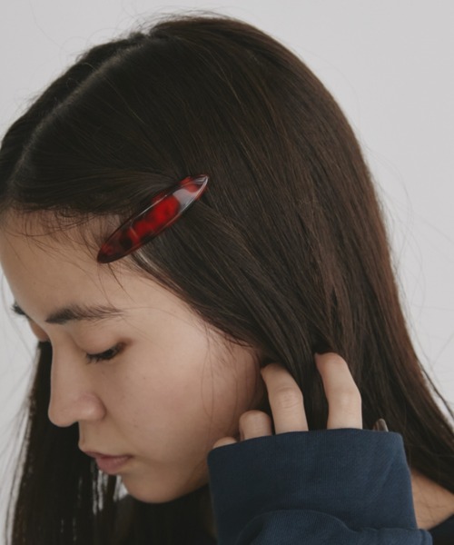 duei(デュイ)の「オーバルベーシックバレッタ(バレッタ/ヘアクリップ・レディース・ブラウン/ホワイト/ブラック・FREE)」の8枚目の写真