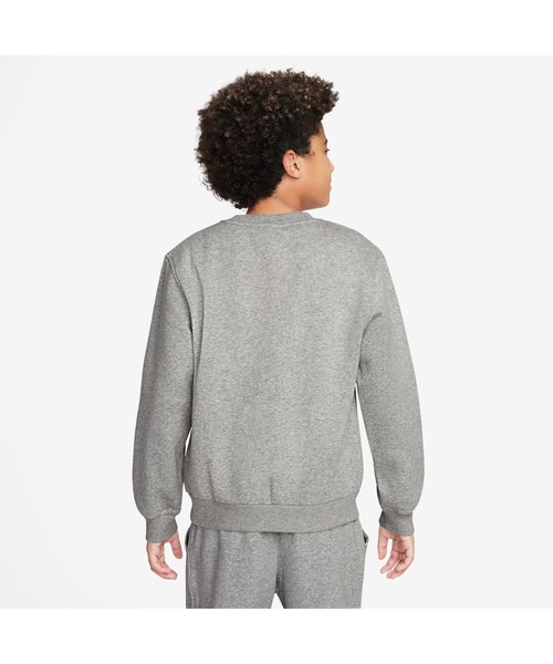 NIKE(ナイキ)の「ナイキ NIKE ナイキ YTH NSW クラブ LBR フリース L/S クルー(スウェット・キッズ・ブラック/ダークグレー・130cm/140cm/150cm/160cm)」の14枚目の写真
