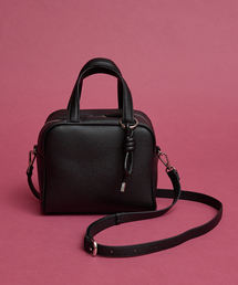 collex | 2WAYキューブボストン(チャーム付き)(ボストンバッグ)