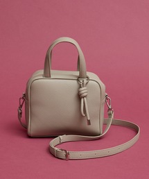 collex | チャーム付き 2WAYキューブボストン(ボストンバッグ)