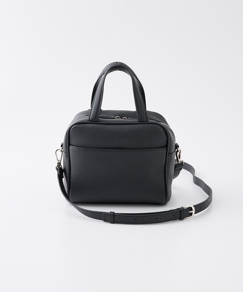 collex(コレックス)の「チャーム付き 2WAYキューブボストン(ボストンバッグ・レディース・ブラック/グレー/イエロー/グリーン・フリー)」の19枚目の写真